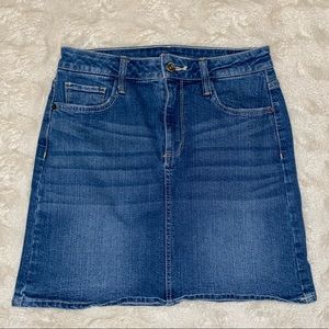 Arizona Jean Co. Dark Wash Denim Jean Mini Skirt Size 3